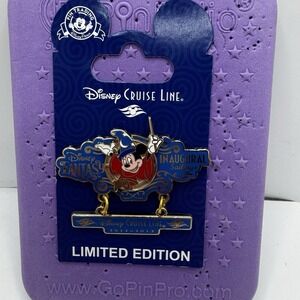DCL | Disney Cruise Line Fantasy | Inaugural Sailing Sorcerer LE 2500 Dangle